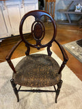 Traditional Oval-back Antique chair