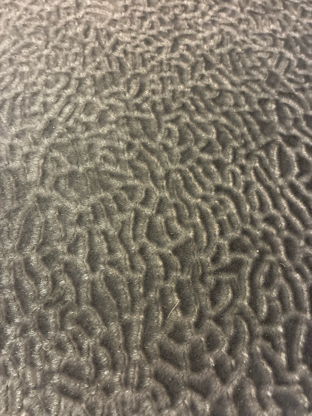 Ottoman/ Gray/ Wood
