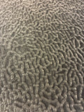 Ottoman/ Gray/ Wood