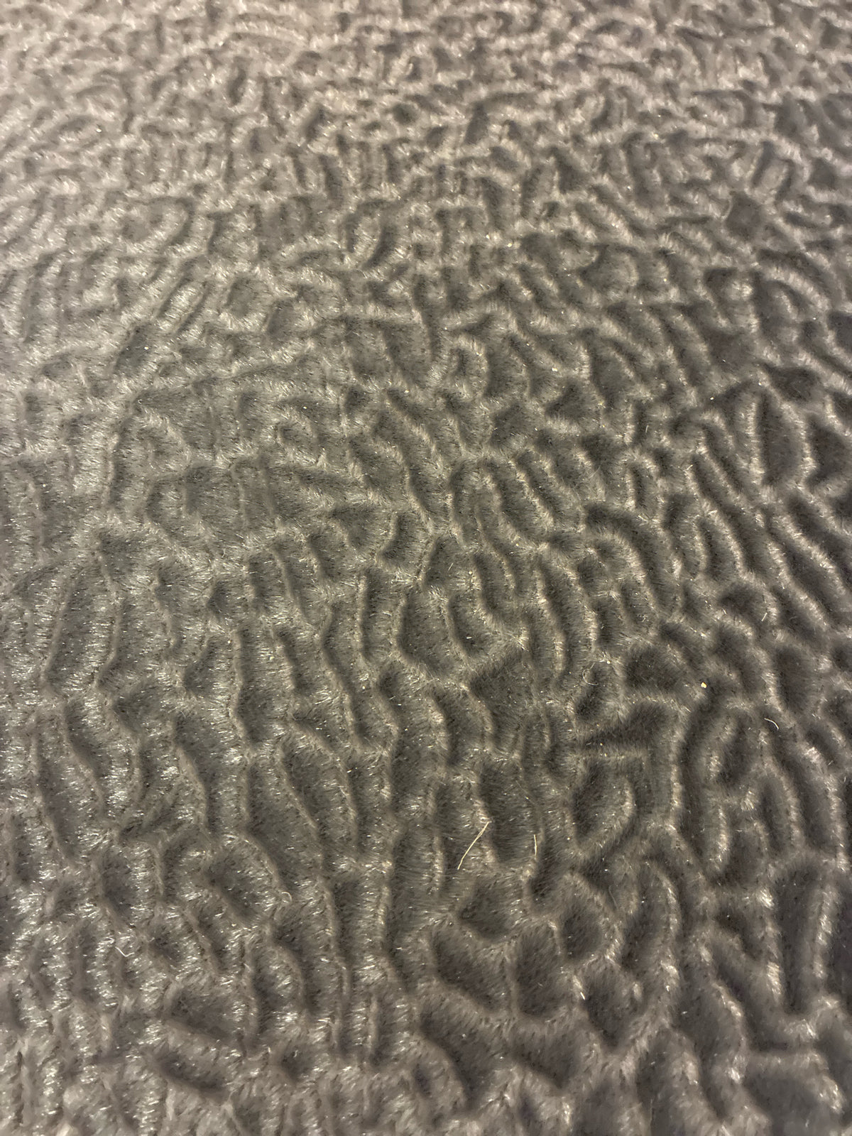 Ottoman/ Gray/ Wood