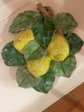 VIETRI Italian Dimensional Lemon Wall Plaque