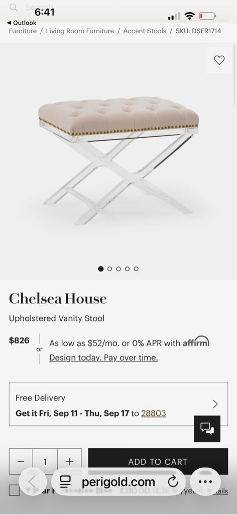 Chelsea House Bench