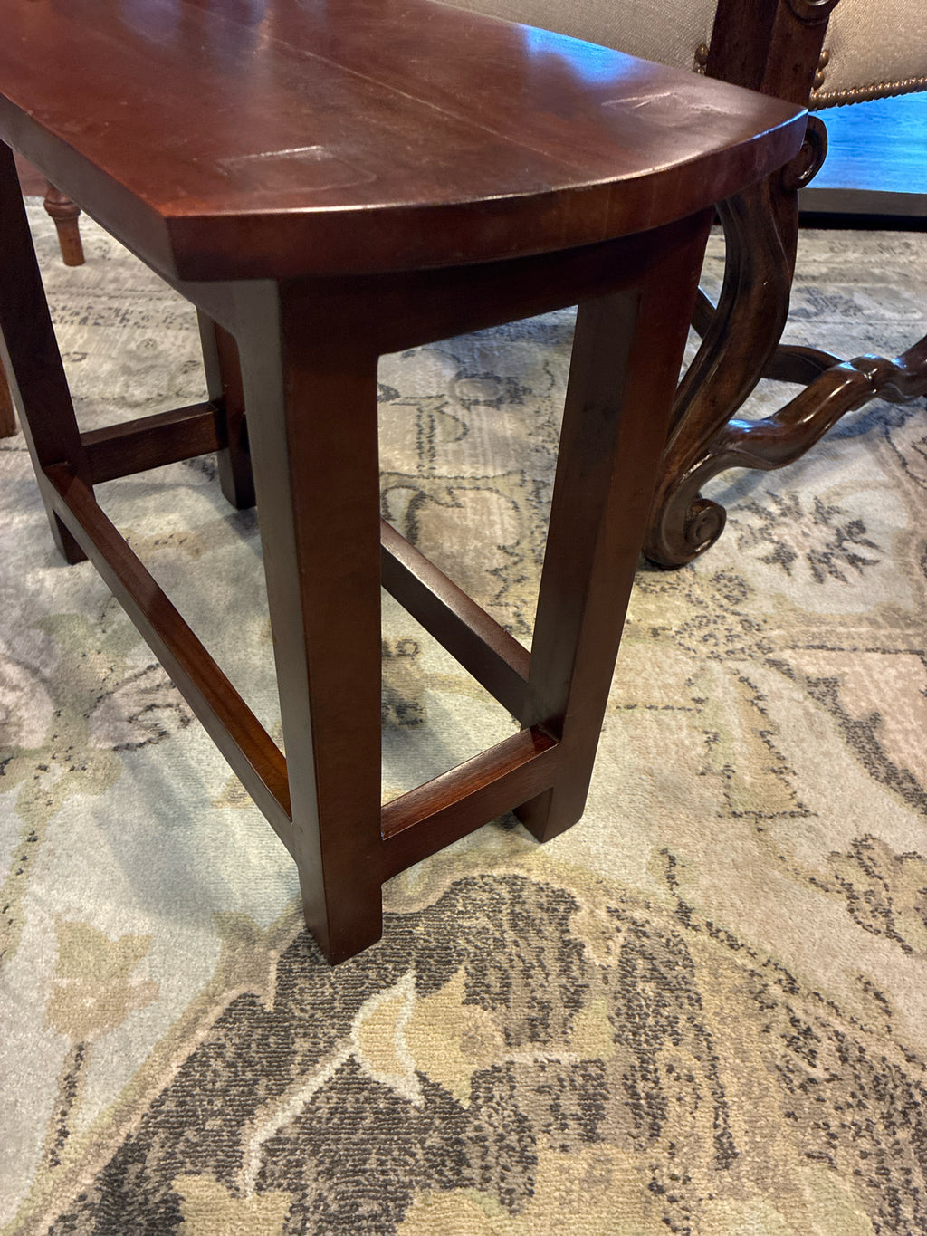 Solid Wood Bench