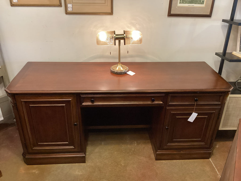 Hooker Furniture Executive Desk with Power & Storage