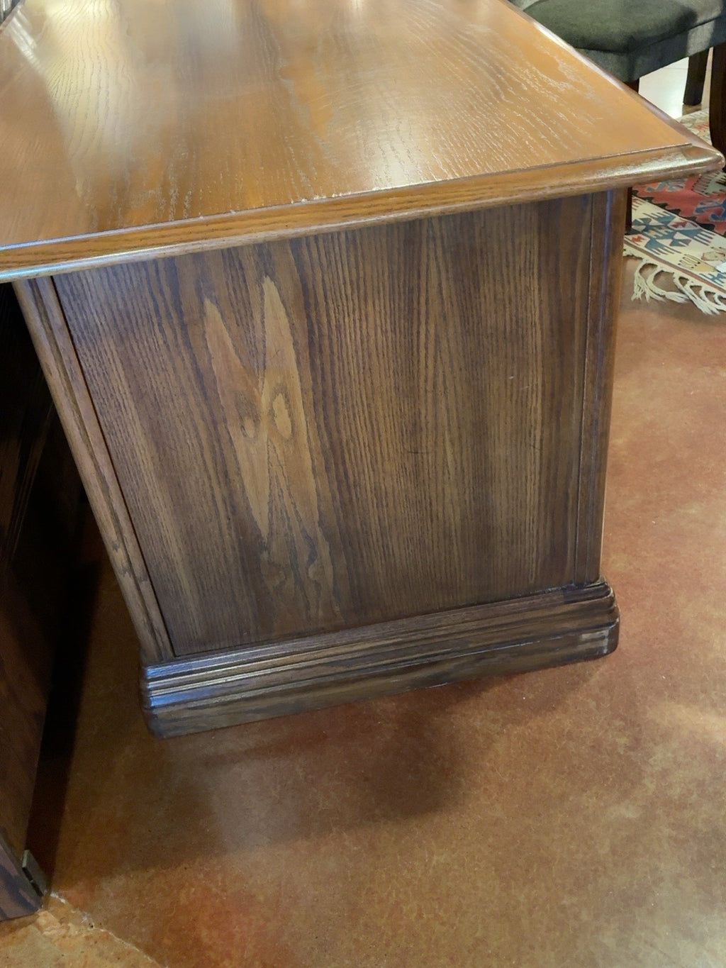 Jasper Cabinet Americana Oak Executive Desk