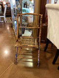 Vintage (1960's/70's) Tortortoiseshell Bamboo Folding Chair