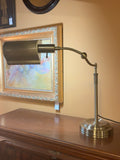 Adjustable Brass Pharmacy Desk Lamp