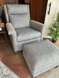 Westly Hall Chair & Ottoman