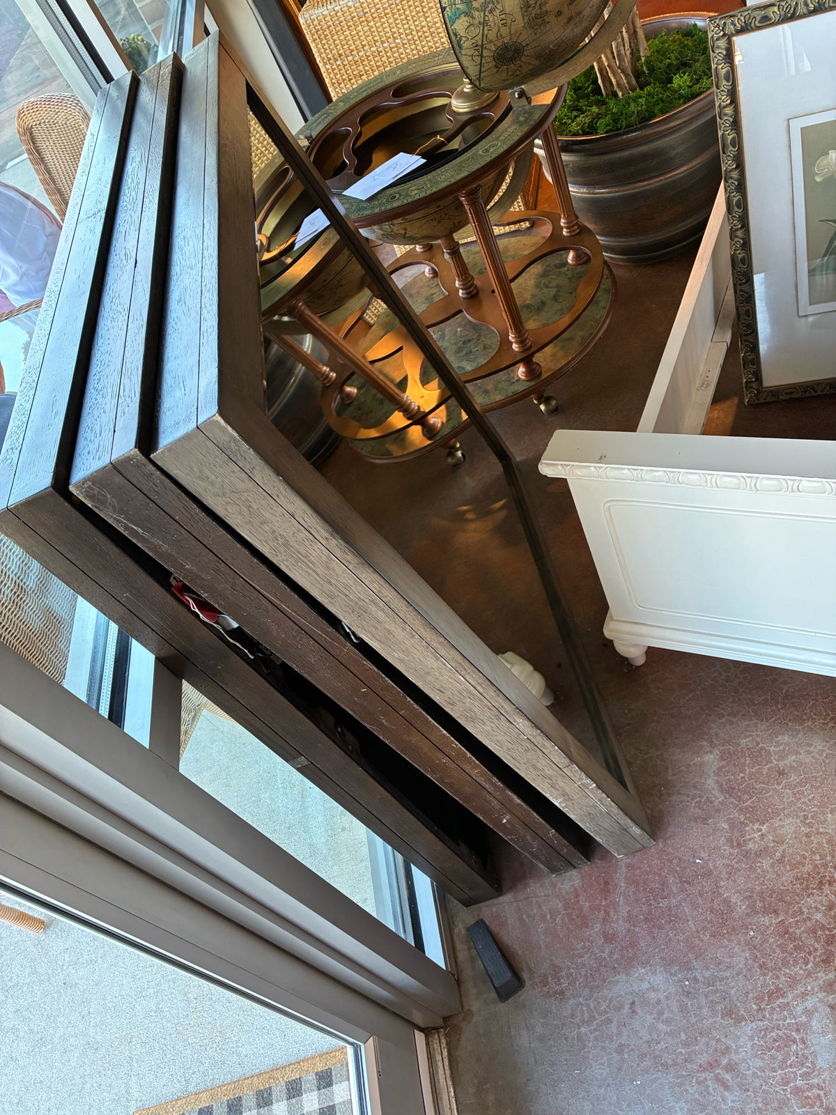 Modern Loft Beveled Wall Mirror