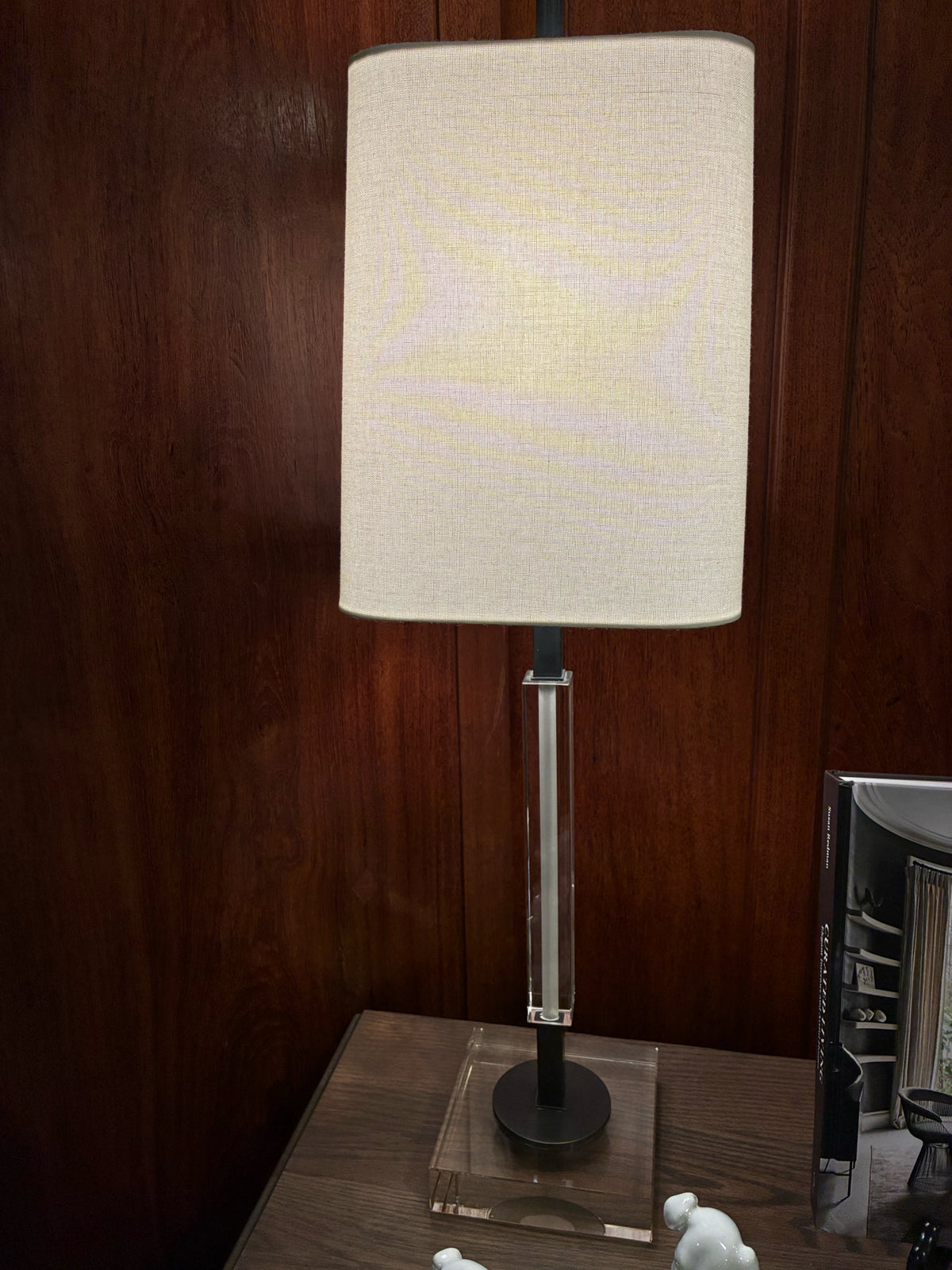 Visual Comfort Thomas O'Brien Lexington Crystal Table Lamp