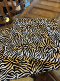 VILLA BY NOBLE EXCELLENCE ZEBRA PRINT PILLOW COVERS — SET OF 2
