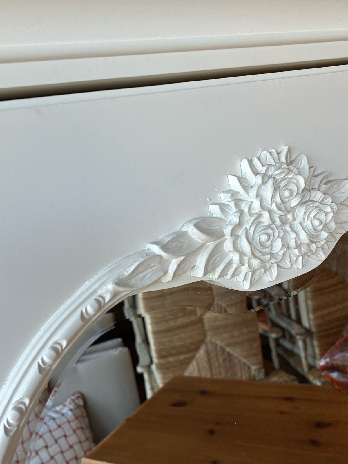Smartstuff Gabriella French Provincial Mirrored Armoire